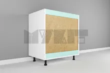 یونیت زمینی 90-70 سانتیمتر - 45 درصد ورق بدنه - 22 درصد ورق درب gallery2