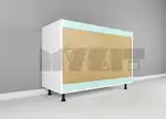 یونیت زمینی 120-100 سانتیمتر - 50 درصد ورق بدنه - 30 درصد ورق درب thumb 3