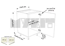 یونیت زمینی 45-30 سانتیمتر - 35 درصد ورق بدنه - 12 درصد ورق درب gallery3
