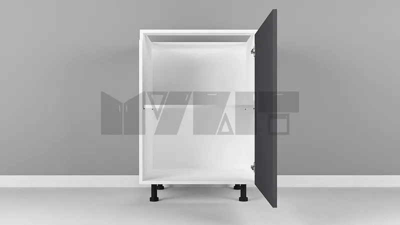 یونیت زمینی دستگیره پروفیلی 60-50 سانتیمتر - 40 درصد ورق بدنه - 15 درصد ورق درب gallery1