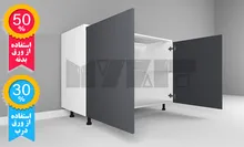 یونیت زمینی دستگیره پروفیلی 120-100 سانتیمتر - 50 درصد ورق بدنه - 30 درصد ورق درب gallery0