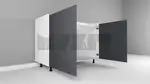 زیر سینکی (MDF) دستگیره پروفیلی 120-80 سانت - 35 درصد ورق بدنه - 22 درصد ورق درب thumb 2
