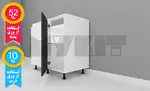 یونیت زمینی دستگیره پروفیلی ثابتخور 100-90 سانتیمتر - 52 درصد ورق بدنه - 10 درصد ورق درب thumb 2