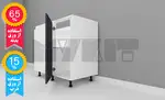 یونیت زمینی دستگیره پروفیلی ثابتخور 120-110 سانتیمتر - 65 درصد ورق بدنه - 15 درصد ورق درب thumb 2