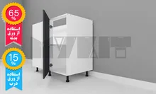 یونیت زمینی ثابتخور 120-110 سانتیمتر - 65 درصد ورق بدنه - 15 درصد ورق درب gallery1
