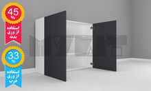 یونیت دیواری ارتفاع 90 عرض 100 تا 120 سانتیمتر - 45 درصد ورق بدنه - 33 درصد ورق درب gallery0