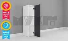 یونیت دیواری ارتفاع 110 عرض 15 تا 30 سانتیمتر - 25 درصد ورق بدنه - 13 درصد ورق درب gallery0