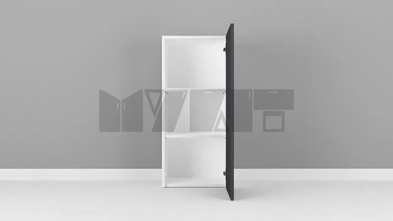 یونیت دیواری ارتفاع 110 عرض 35 تا 45 سانتیمتر - 30 درصد ورق بدنه - 18 درصد ورق درب gallery1