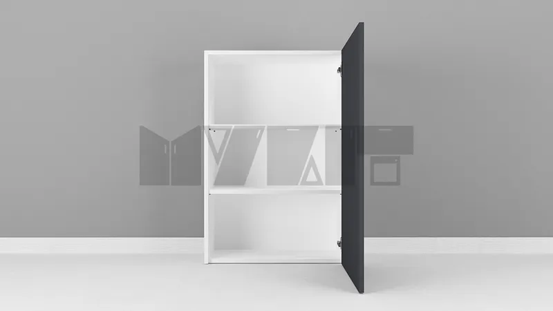 یونیت دیواری ارتفاع 110 عرض 50 تا 60 سانتیمتر - 35 درصد ورق بدنه - 21 درصد ورق درب gallery1