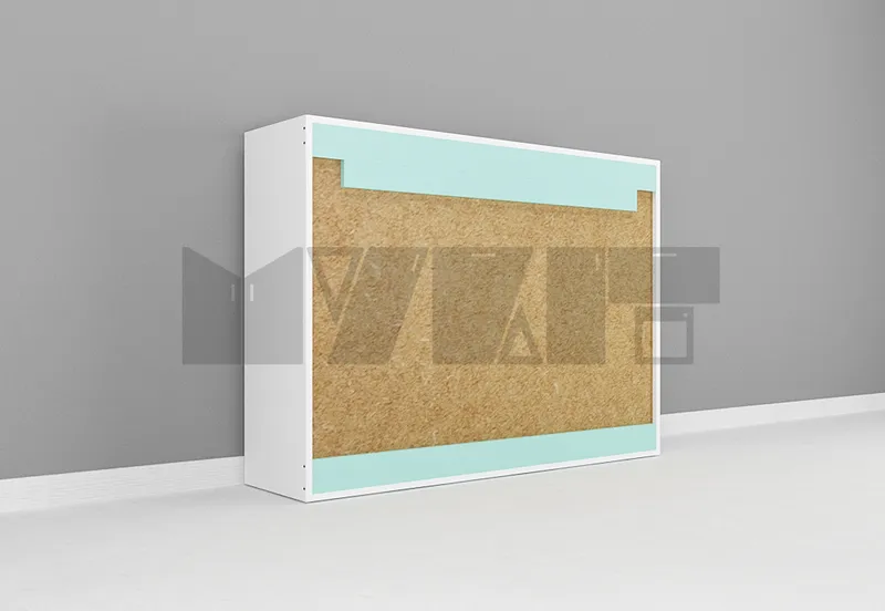 یونیت دیواری ارتفاع 110 عرض 100 تا 120 سانتیمتر - 47 درصد ورق بدنه - 40 درصد ورق درب gallery2