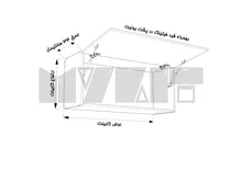 کابینت دیواری جکی ارتفاع 55 عرض 70 تا 90 سانتیمتر - 23 درصد ورق بدنه - 16 درصد ورق درب gallery3