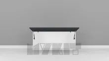 کابینت دیواری جکی ارتفاع 55 عرض 100 تا 120 سانتیمتر - 25 درصد ورق بدنه - 22 درصد ورق درب gallery1