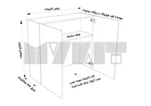 یونیت دیواری ارتفاع 110 عرض 90 سانتیمتر - 40 درصد ورق بدنه - 31 درصد ورق درب gallery3