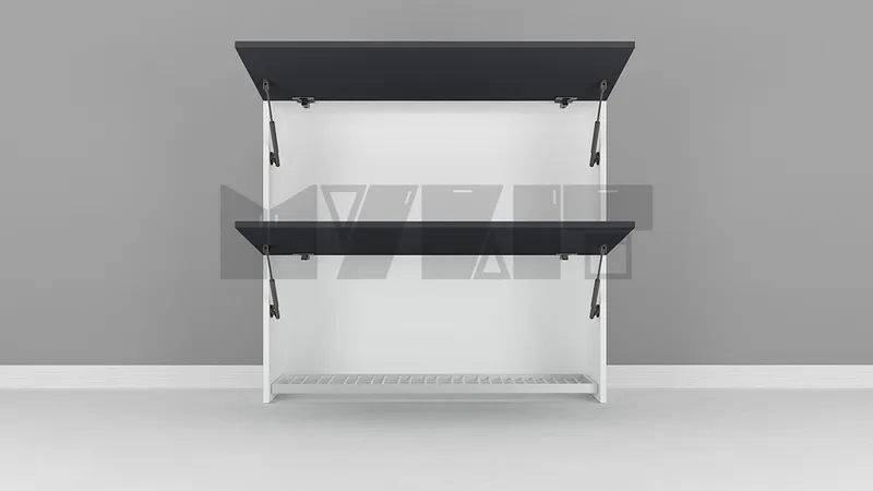 یونیت دیواری جکی ارتفاع 70 عرض 120 سانتیمتر - 30 درصد ورق بدنه - 26 درصد ورق درب gallery1