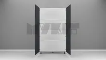 یونیت کمدی 120-100 سانتیمتر - ارتفاع 253-247 سانتیمتر - 140 درصد ورق بدنه - 100 درصد ورق درب gallery1