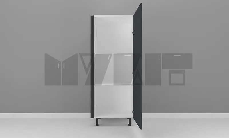 یونیت کمدی دستگیره پروفیلی 60-50 سانتیمتر -  ارتفاع 143-137 سانتیمتر - 70 درصد ورق بدنه - 35 درصد ورق درب gallery1