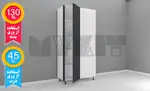 یونیت کمدی دستگیره پروفیلی ثابتخور 100-90 سانتیمتر - ارتفاع 253-247-231-227-213-207 سانتیمتر - 130 درصد ورق بدنه - 45 درصد ورق درب thumb 1