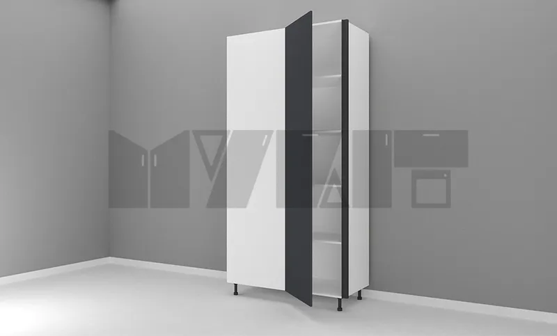 یونیت کمدی دستگیره پروفیلی ثابتخور 120-110 سانتیمتر - ارتفاع 253-247-231-227-213-207 سانتیمتر - 160 درصد ورق بدنه - 50 درصد ورق درب gallery1