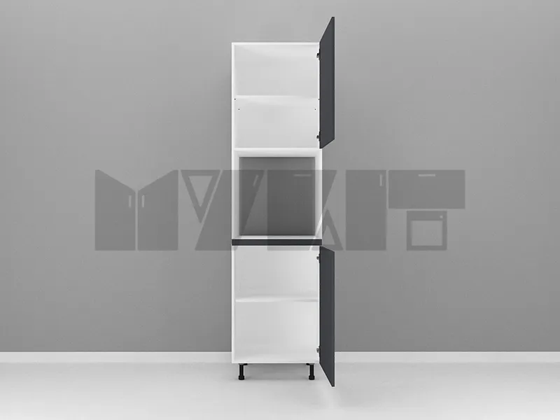 یونیت کمدی فر 60 سانتیمتر - ارتفاع 253-247 سانتیمتر - 100 درصد ورق بدنه - 50 درصد ورق درب gallery1